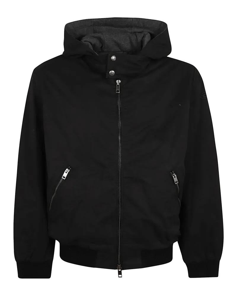 Diesel Jacke & Anorak Schwarz