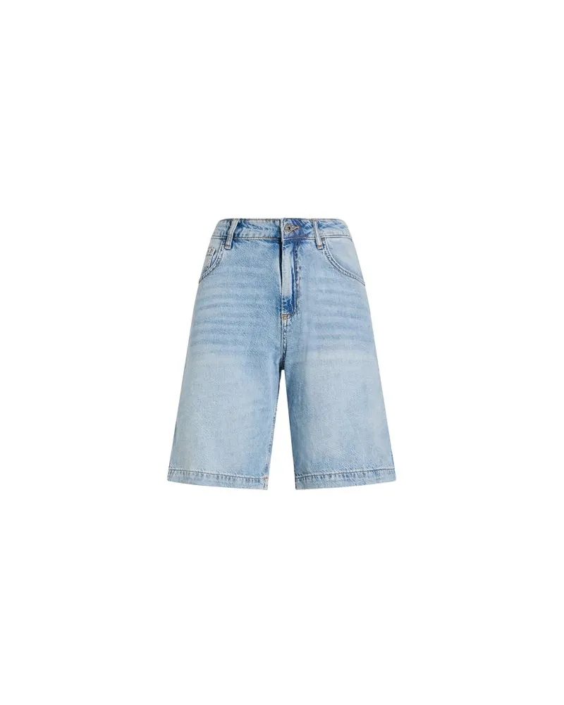 Liu Jo HOSEN & RÖCKE - Jeansshortsauf YOOX.COM Blau