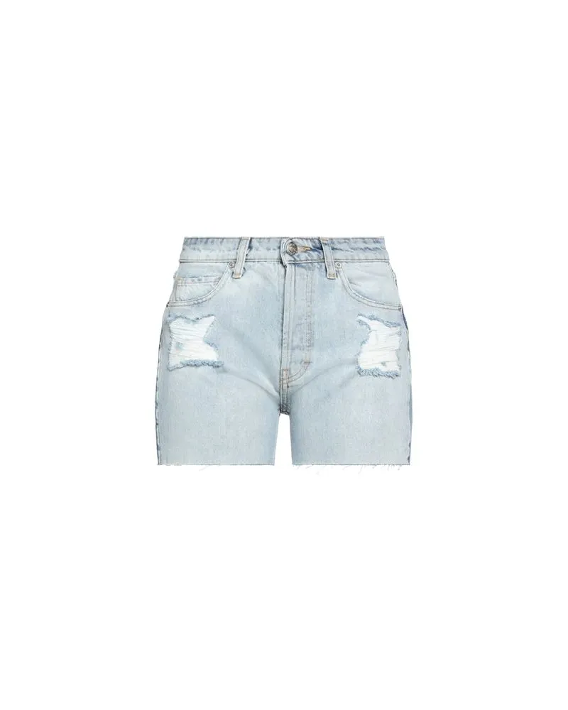 VICOLO HOSEN & RÖCKE - Jeansshortsauf YOOX.COM Blau