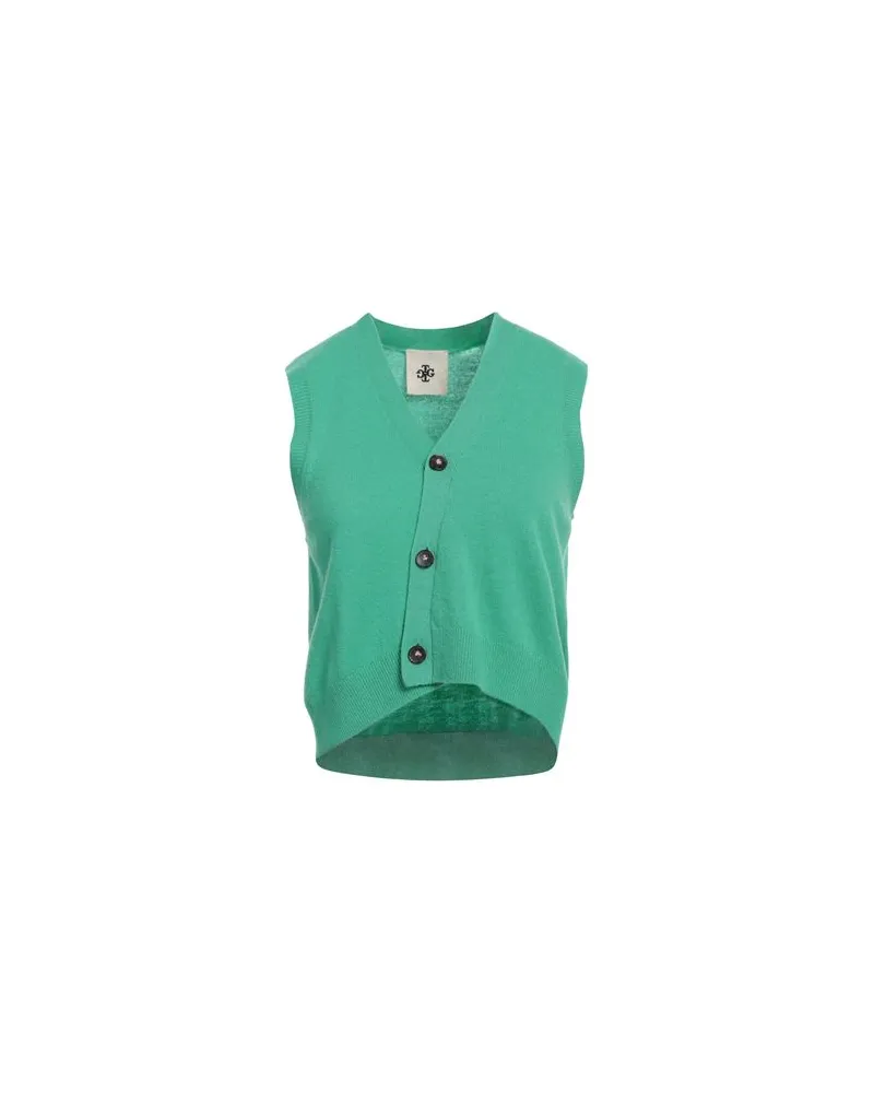 The Garment STRICKWAREN - Strickjackenauf YOOX.COM Grün
