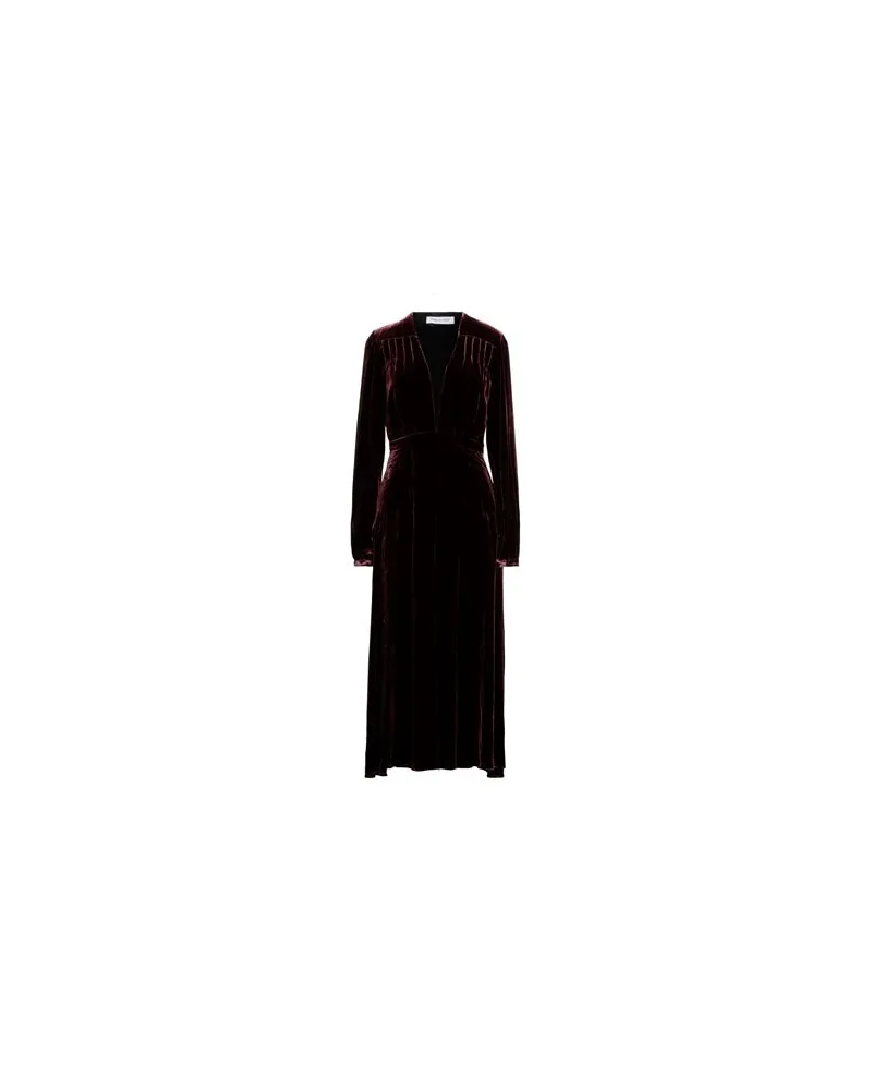Raquel Diniz KLEIDER - Midi-Kleiderauf YOOX.COM Schokobraun