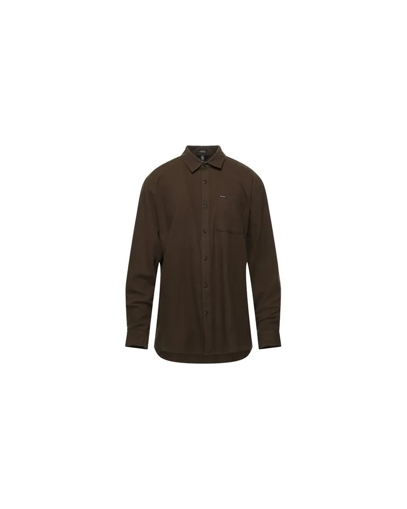 Volcom TOPS - Hemdenauf YOOX.COM Militärgrün