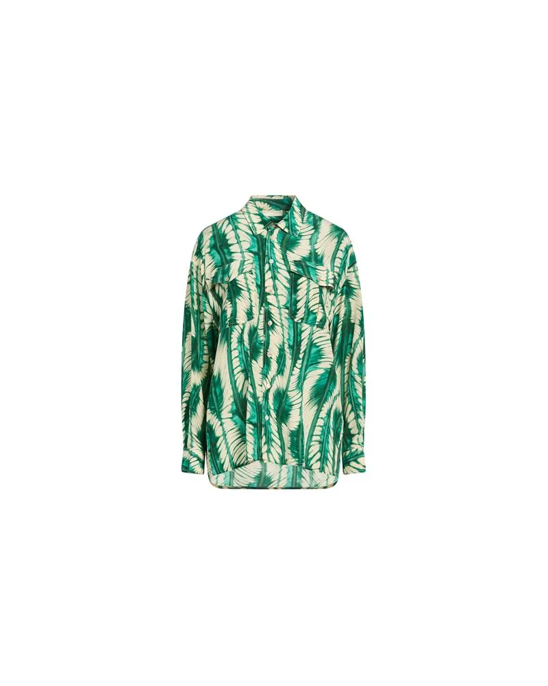 Ulla Johnson TOPS - Hemdenauf YOOX.COM Smaragdgrün
