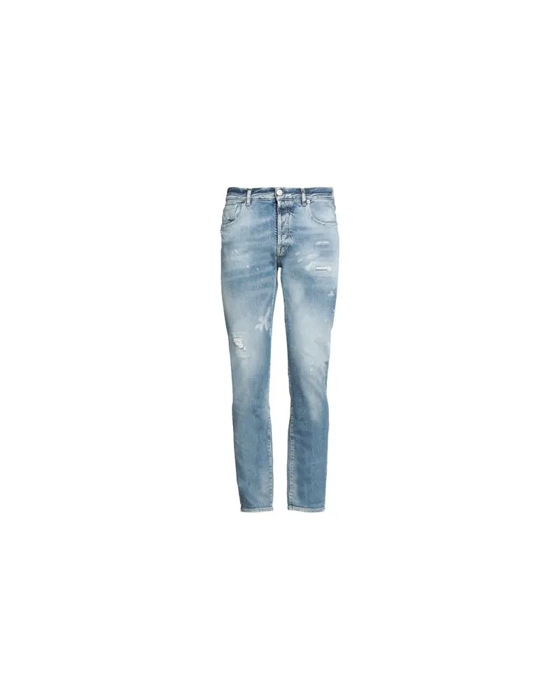 PMDS PREMIUM MOOD DENIM SUPERIOR HOSEN & RÖCKE - Jeanshosenauf YOOX.COM Blau