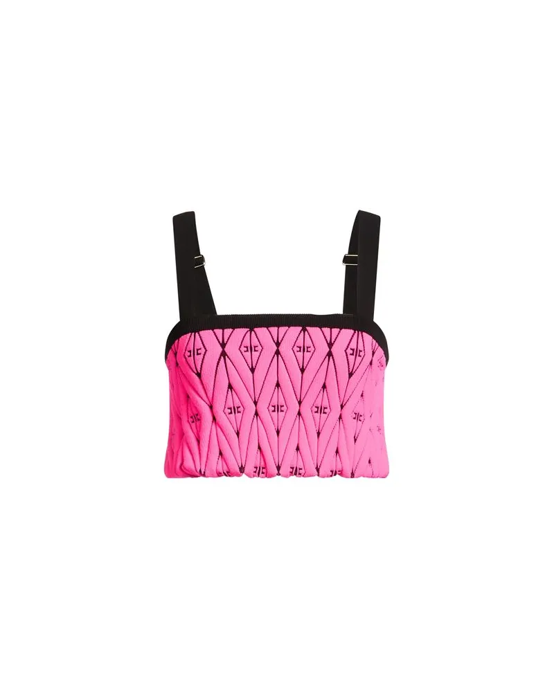 Elisabetta Franchi TOPS - Topsauf YOOX.COM Fuchsia