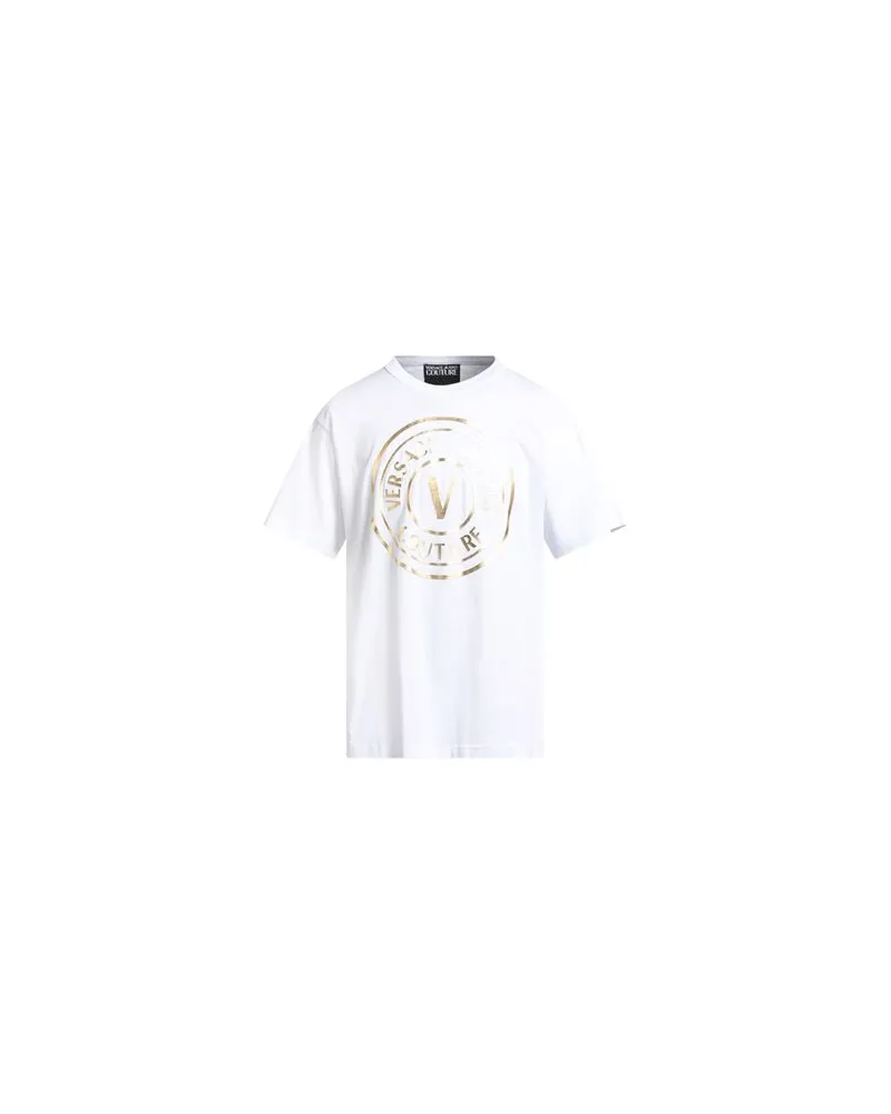 Versace Jeans TOPS - T-shirtsauf YOOX.COM Weiß
