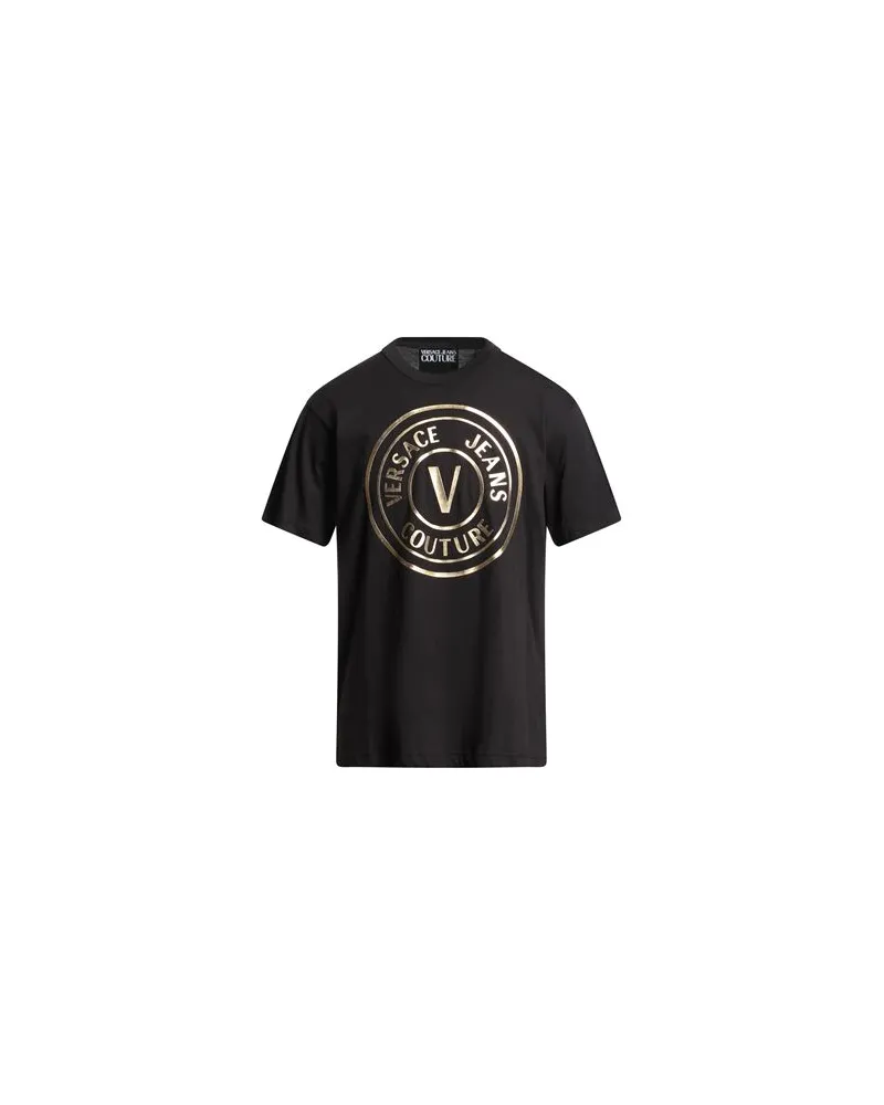 Versace Jeans TOPS - T-shirtsauf YOOX.COM Schwarz