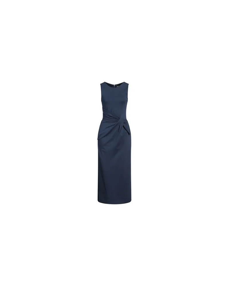 Emporio Armani KLEIDER - Maxi-Kleiderauf YOOX.COM Marineblau