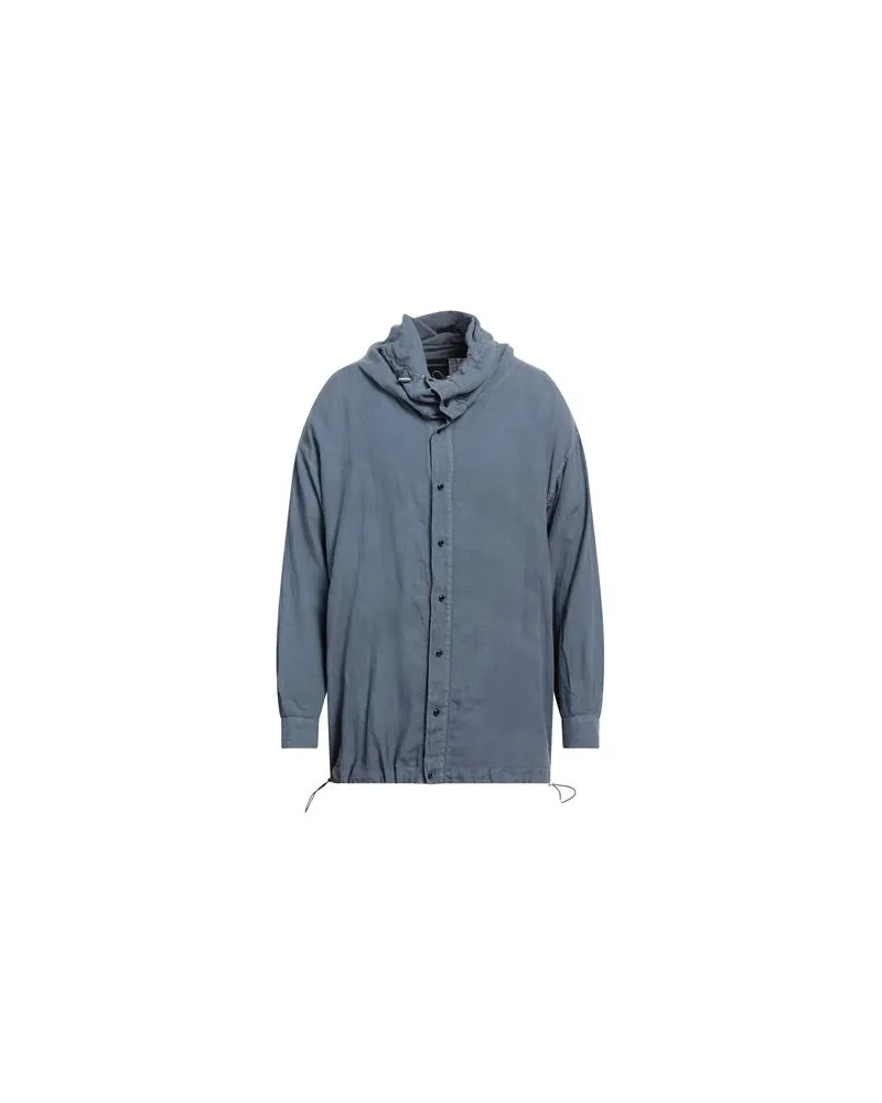 Emporio Armani TOPS - Hemdenauf YOOX.COM Blaugrau