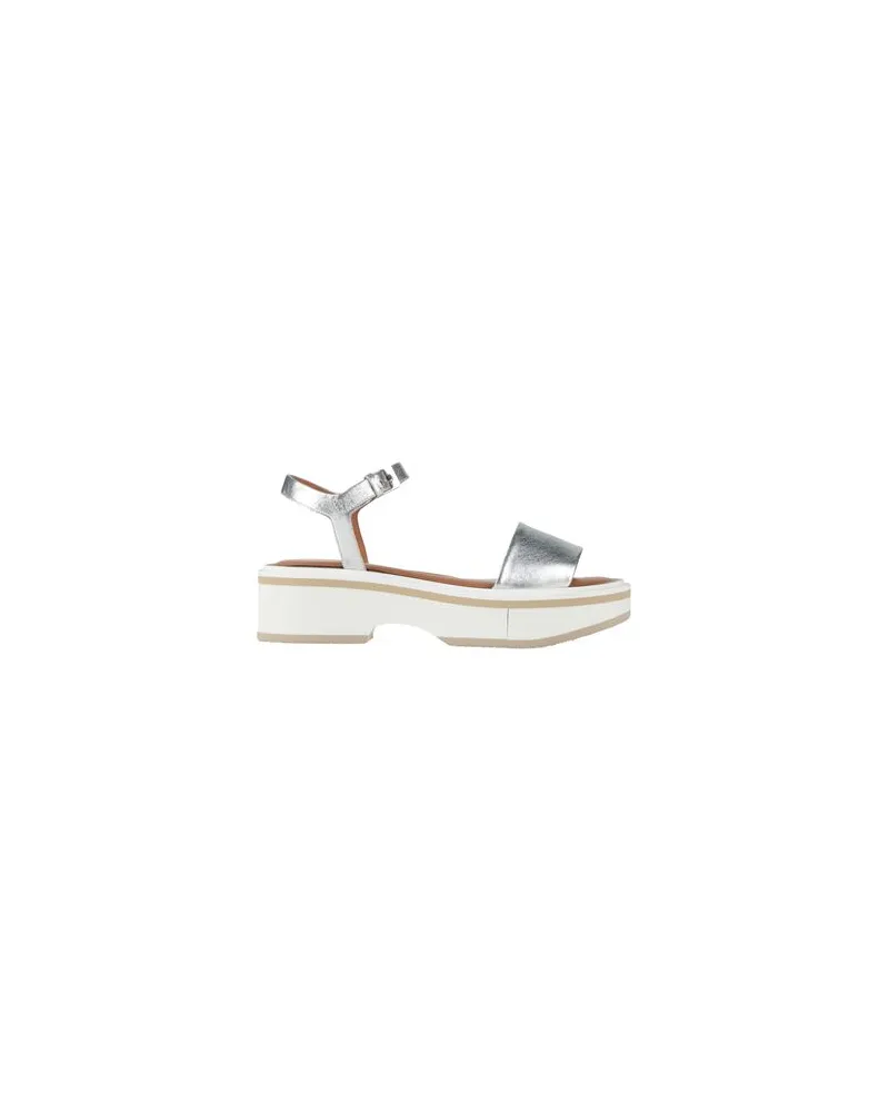 Robert Clergerie SCHUHE - Sandalenauf YOOX.COM Silber