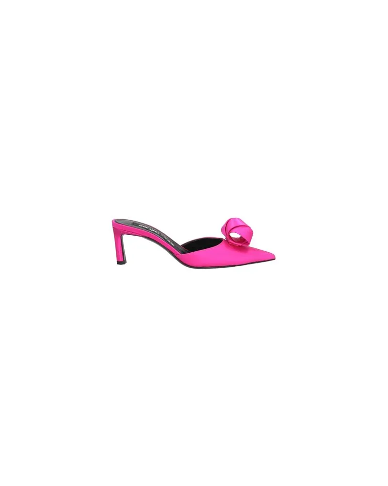 Sergio Rossi SCHUHE - Mules & Clogsauf YOOX.COM Fuchsia