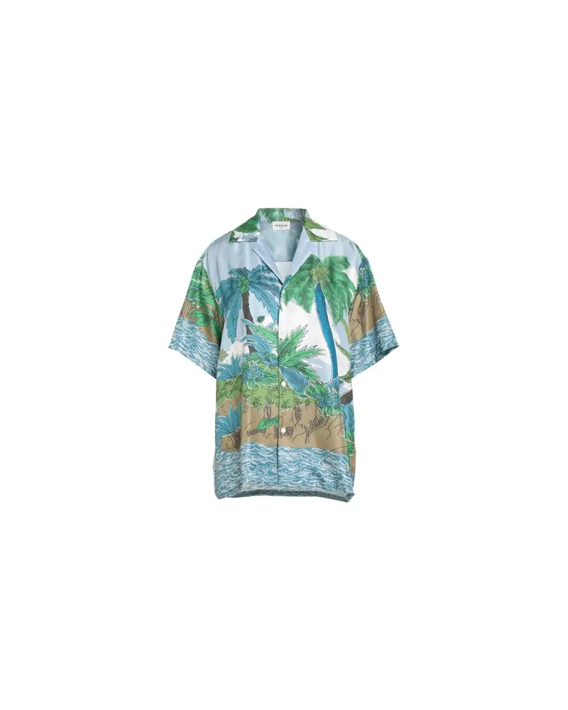 P.A.R.O.S.H. TOPS - Hemdenauf YOOX.COM Hellblau