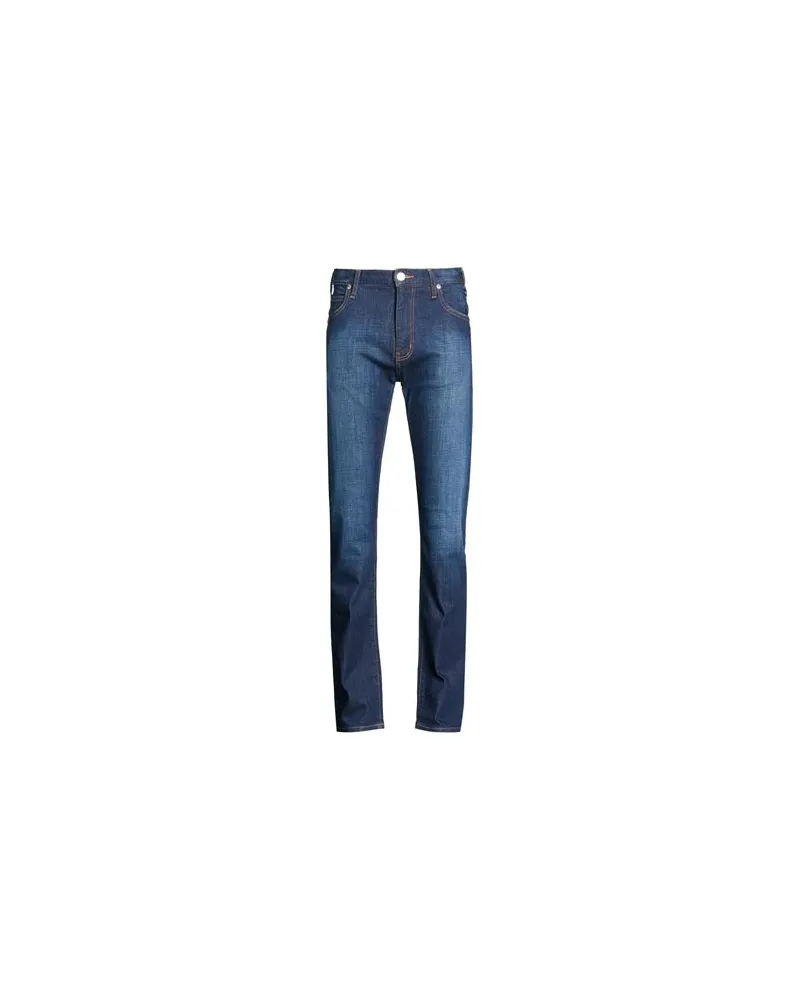 Armani Jeans HOSEN & RÖCKE - Jeanshosenauf YOOX.COM Blau