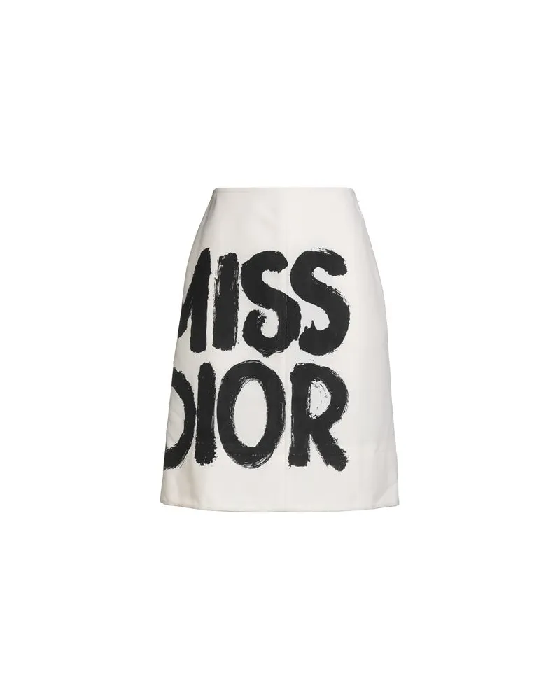 Dior HOSEN & RÖCKE - Midi-Röckeauf YOOX.COM Elfenbein