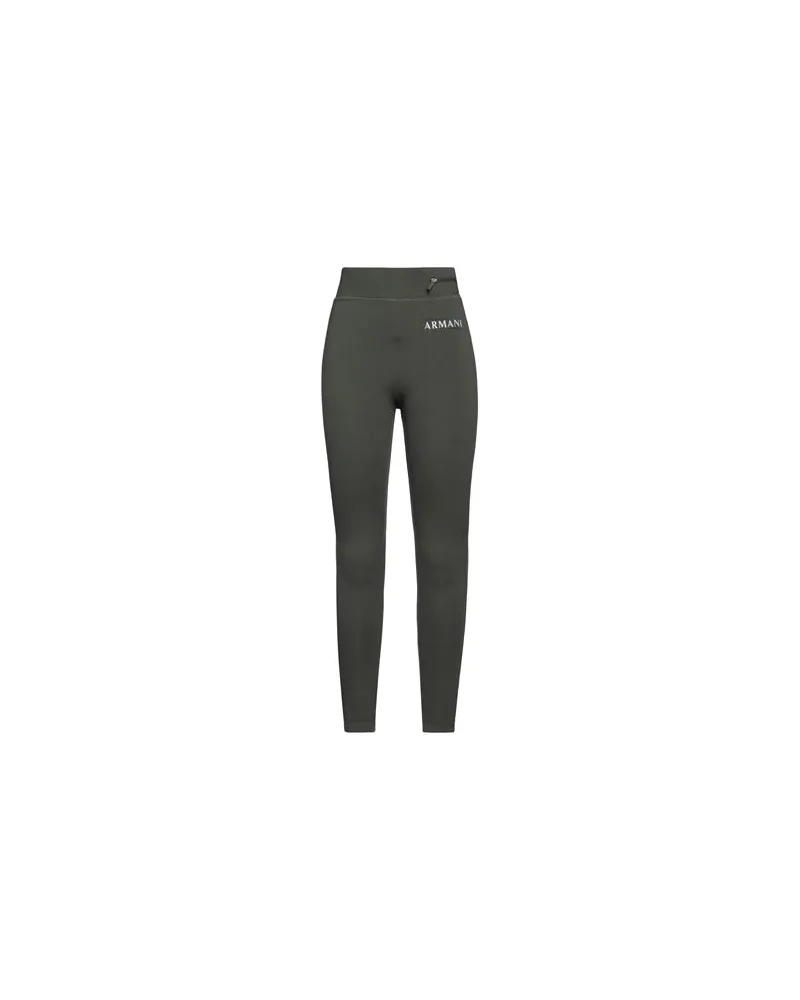 Armani Exchange HOSEN & RÖCKE - Leggingsauf YOOX.COM Militärgrün