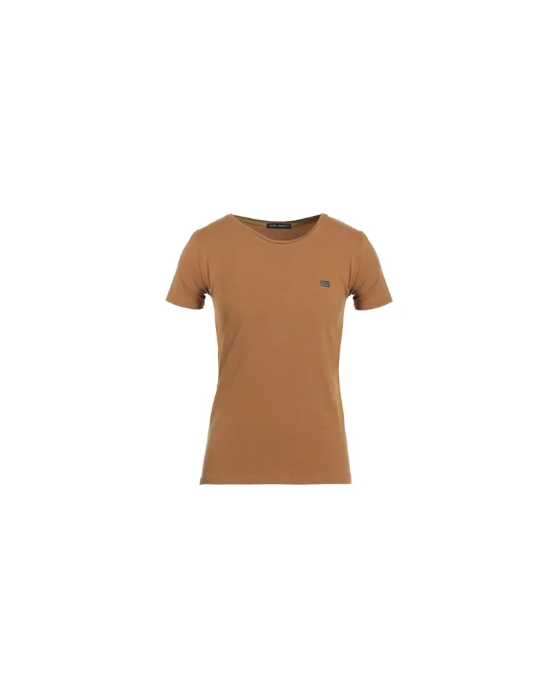 YES ZEE by Essenza TOPS - T-shirtsauf YOOX.COM Kamel