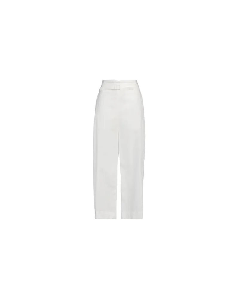 SOLOTRE HOSEN & RÖCKE - Hosenauf YOOX.COM Weiß