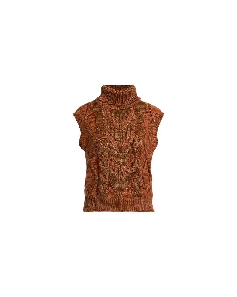 YES ZEE by Essenza STRICKWAREN - Rollkragenpulloverauf YOOX.COM Braun
