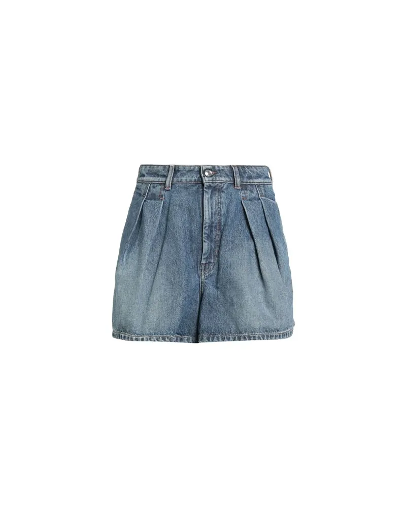 SPORTMAX HOSEN & RÖCKE - Jeansshortsauf YOOX.COM Blau