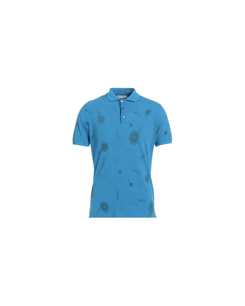 Alpha Studio TOPS - Poloshirtsauf YOOX.COM Azurblau