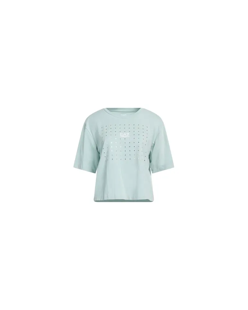 EA7 TOPS - T-shirtsauf YOOX.COM Himmelblau