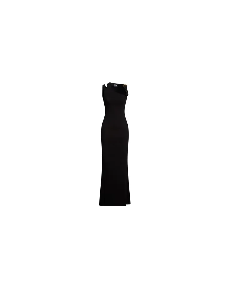 Versace Jeans KLEIDER - Maxi-Kleiderauf YOOX.COM Schwarz