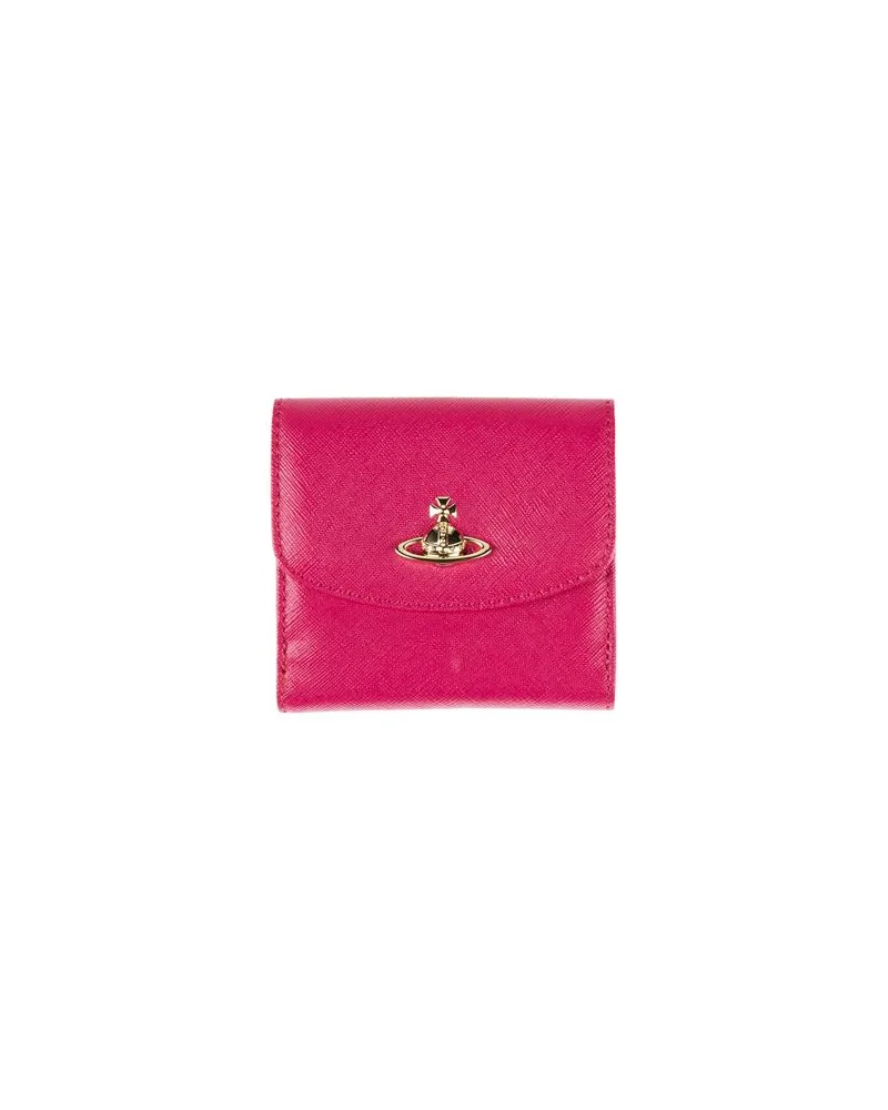 Vivienne Westwood Kleinlederwaren - Brieftaschenauf YOOX.COM Magenta