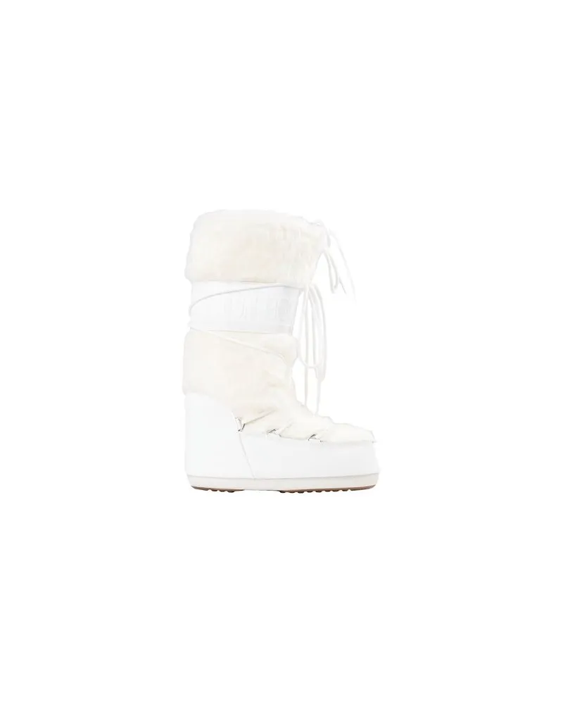 Moon Boot CLASSIC FAUX FUR - SCHUHE - Stiefelauf YOOX.COM Weiß