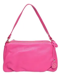 Luisa Vannini Schultertasche Fuchsia