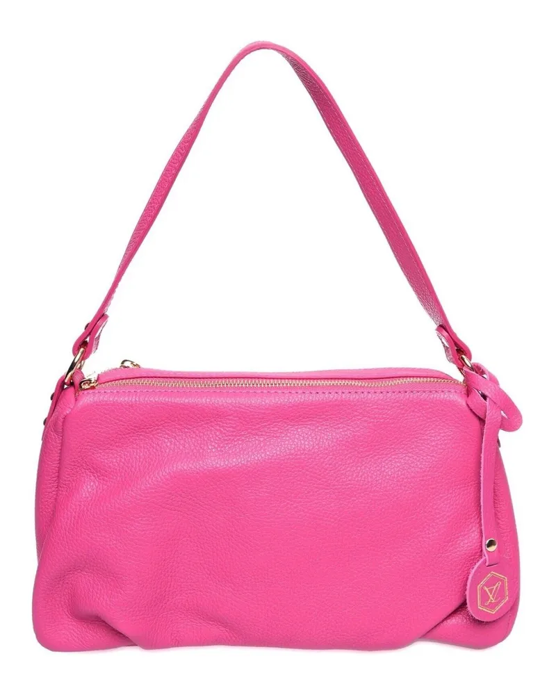 Luisa Vannini Schultertasche Fuchsia