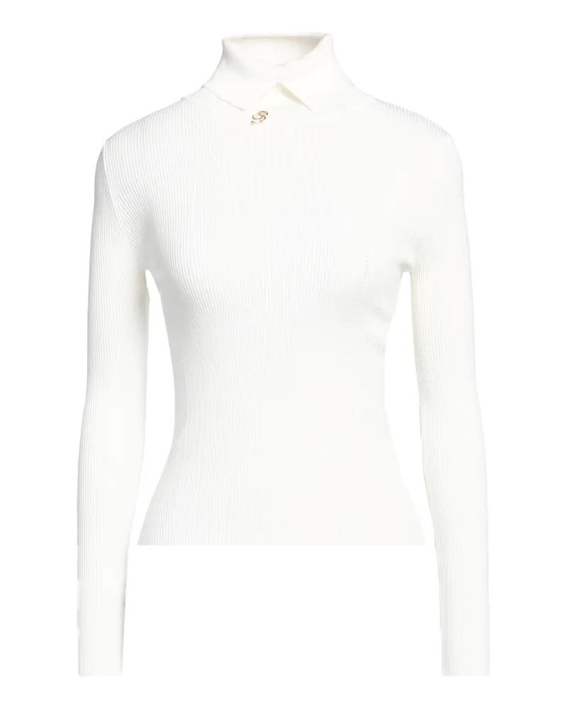 Blumarine Rollkragenpullover Weiß