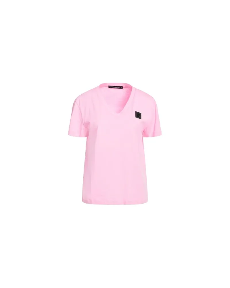 Karl Lagerfeld TOPS - T-shirtsauf YOOX.COM Rosa