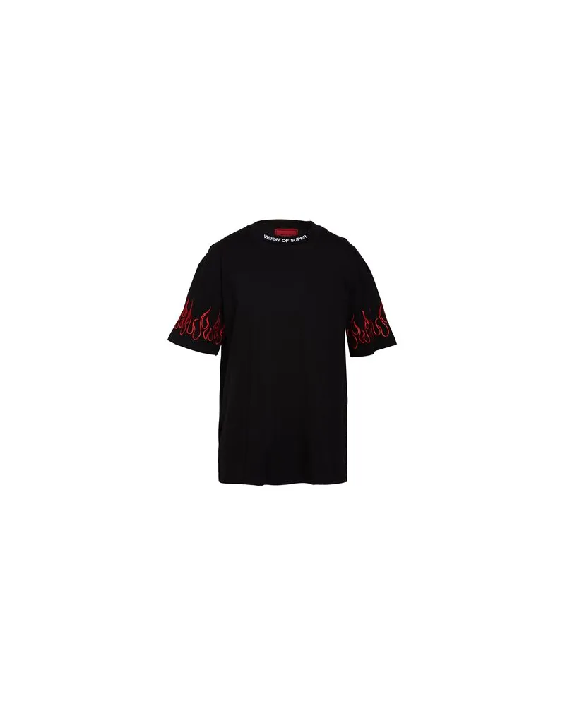 Vision Of Super TOPS - T-shirtsauf YOOX.COM Schwarz