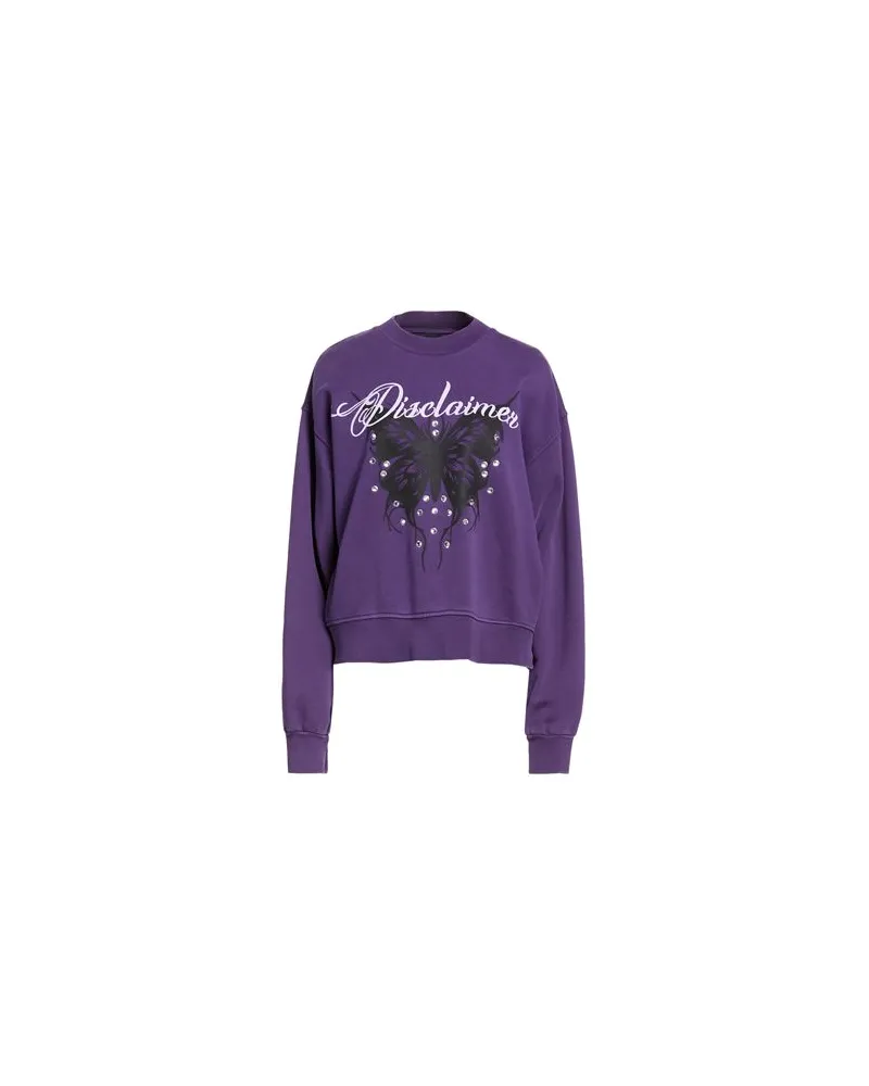 DISCLAIMER TOPS - Sweatshirtsauf YOOX.COM Dunkelviolett