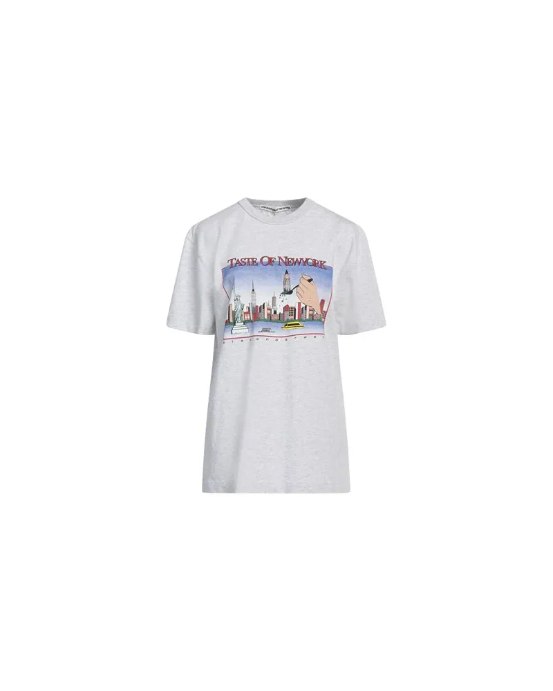 Alexander Wang TOPS - T-shirtsauf YOOX.COM Hellgrau