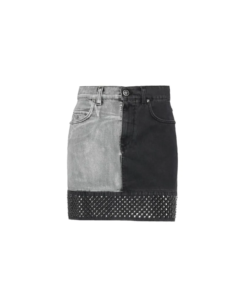 John Richmond HOSEN & RÖCKE - Jeansröckeauf YOOX.COM Schwarz