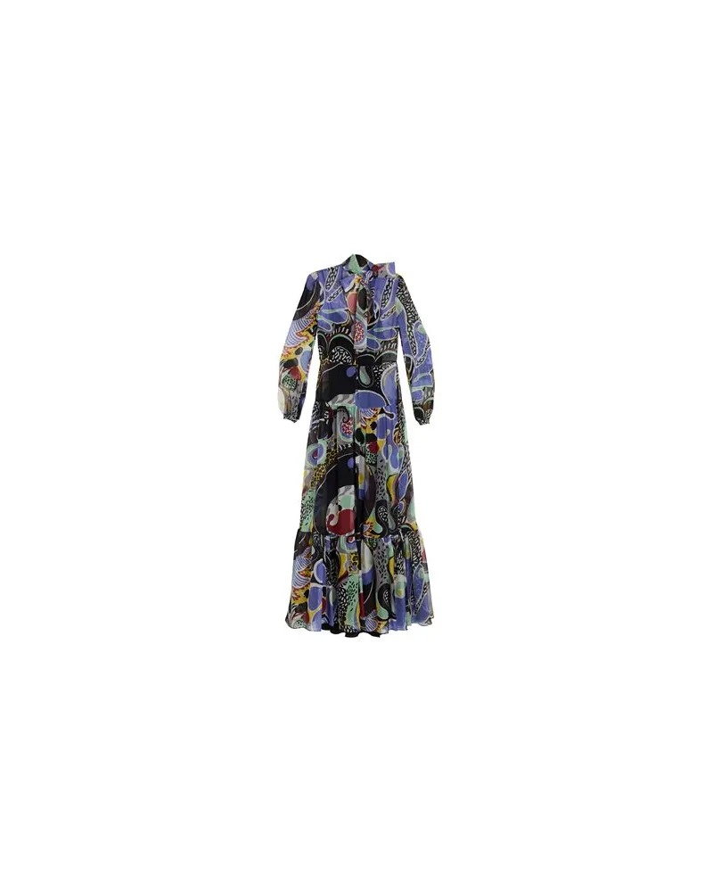 Moschino KLEIDER - Maxi-Kleiderauf YOOX.COM Taubenblau