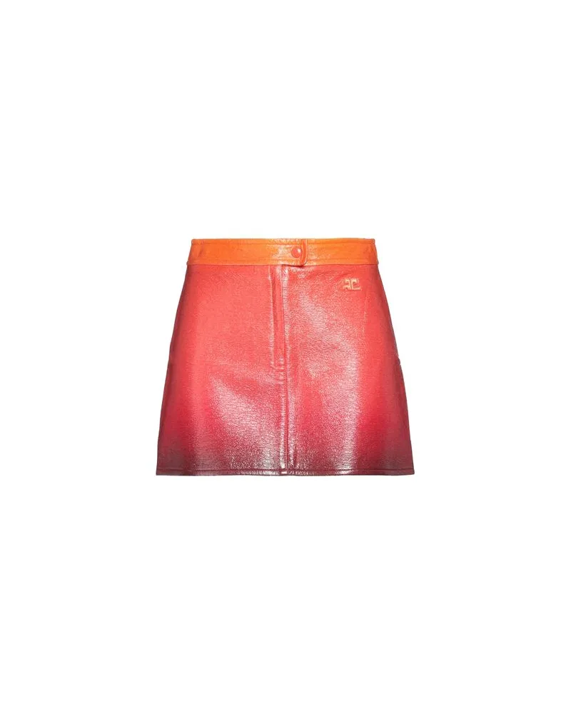 Courrèges HOSEN & RÖCKE - Miniröckeauf YOOX.COM Tomatenrot