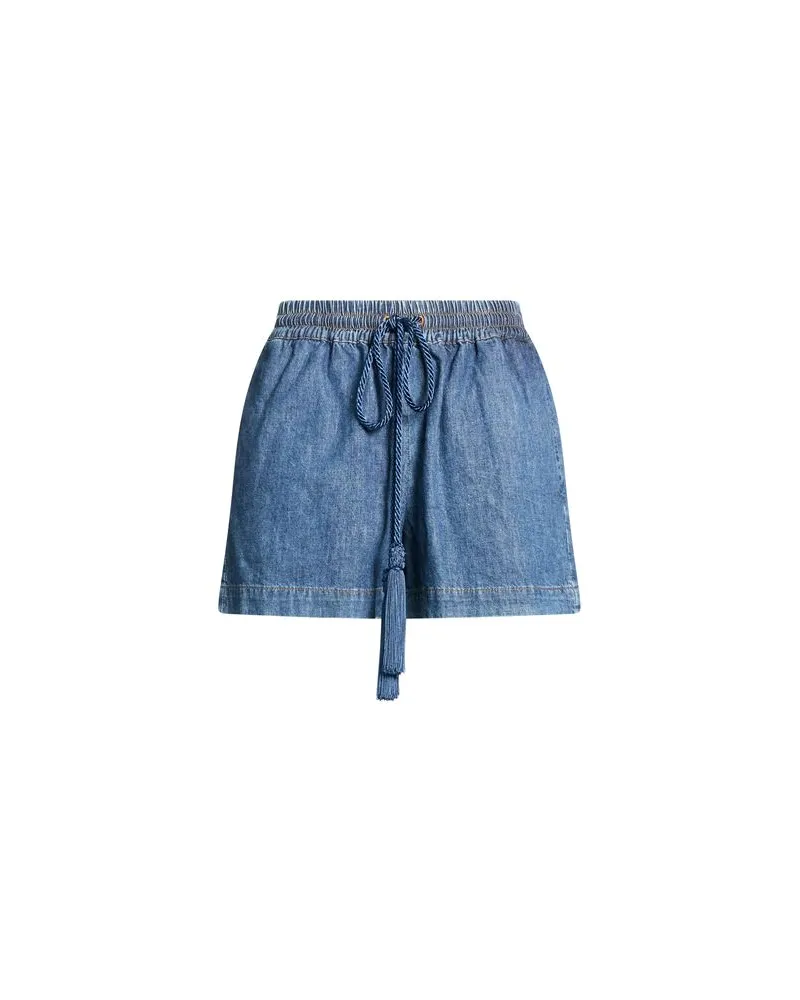 Valentino Garavani HOSEN & RÖCKE - Jeansshortsauf YOOX.COM Blau