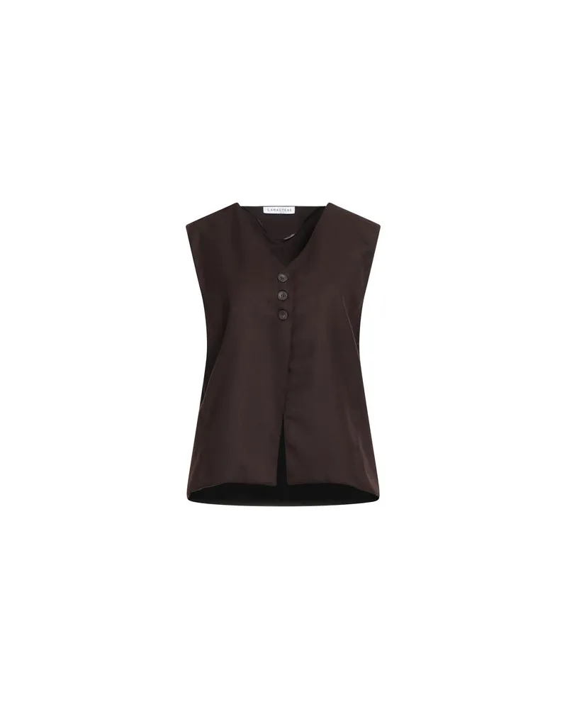 Caractère ANZÜGE und CO-ORDS - Couture-Westenauf YOOX.COM Schokobraun