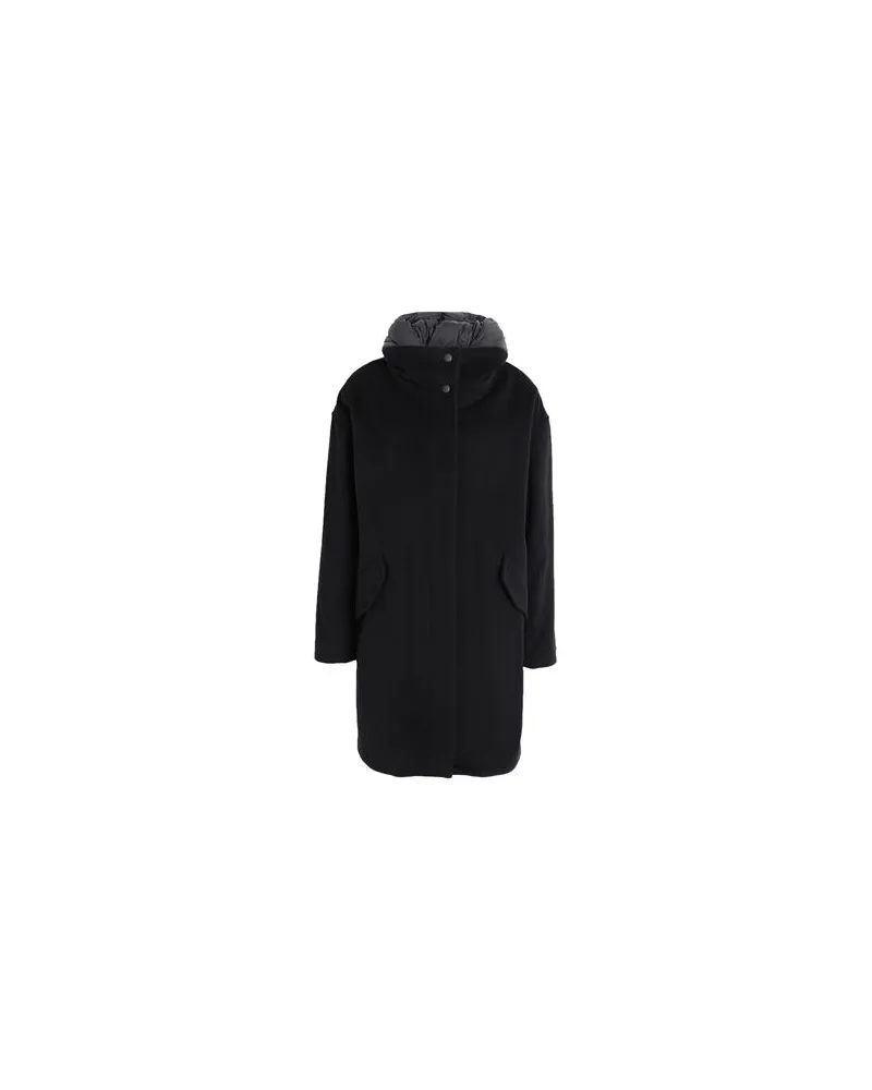 Woolrich KUNA 2IN1 PARKA   - JACKEN & MÄNTEL - Pufferjacken & Daunenjackenauf YOOX.COM Schwarz