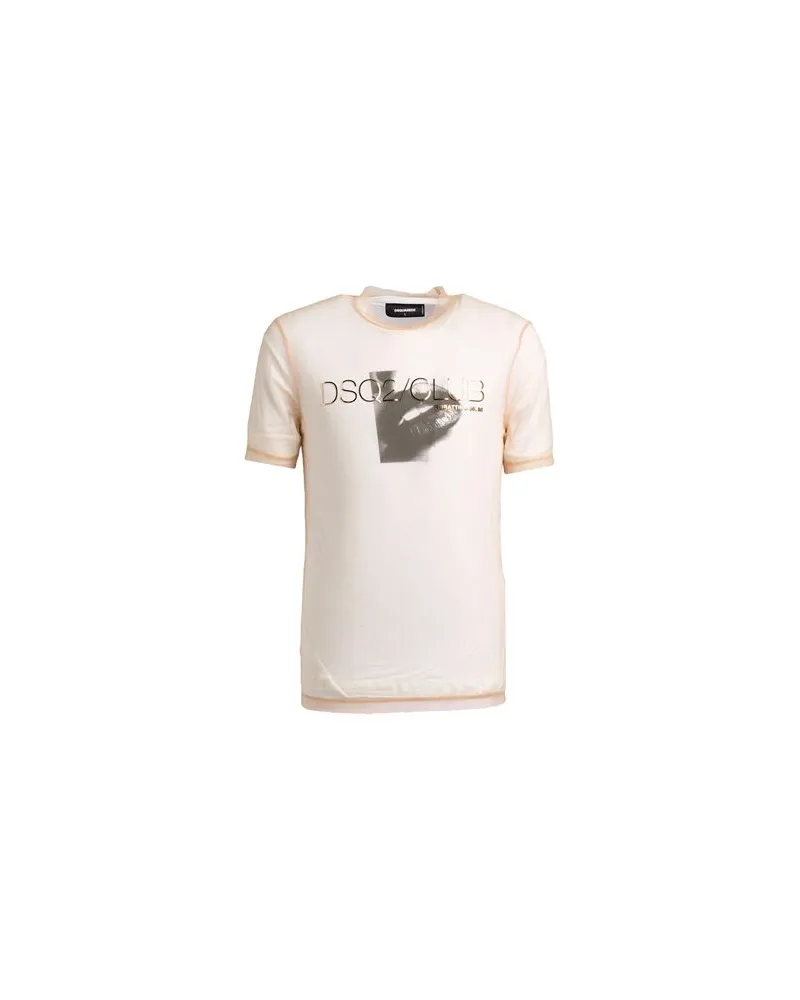 Dsquared2 TOPS - T-shirtsauf YOOX.COM Beige