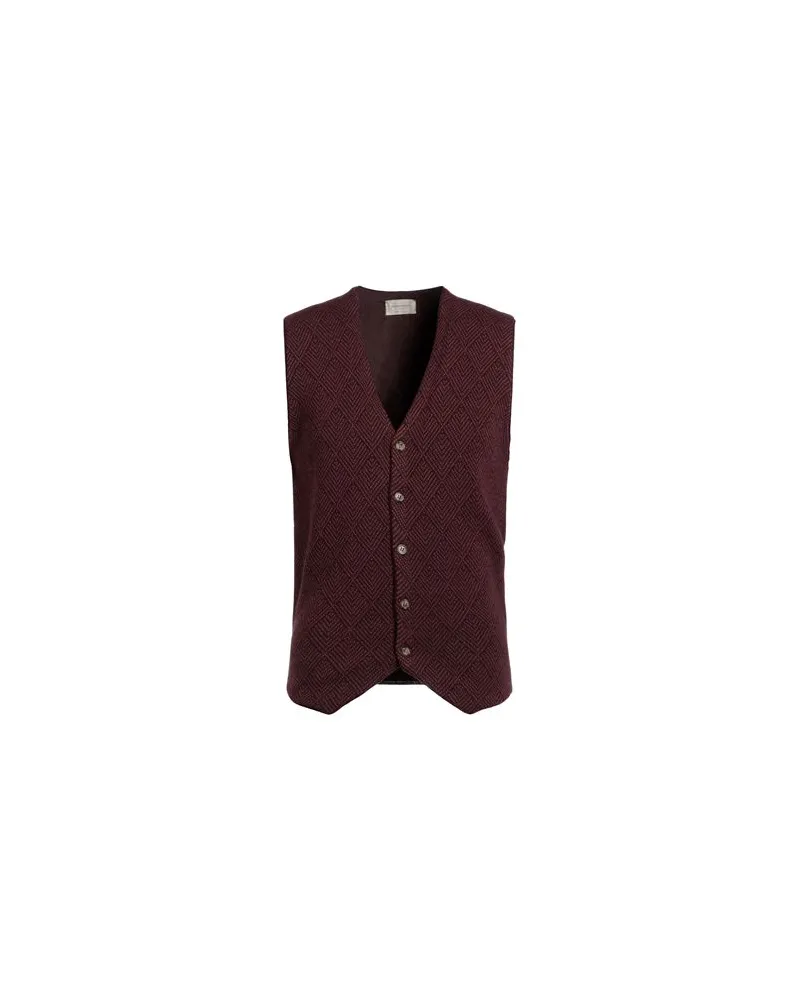 Brooksfield STRICKWAREN - Strickjackenauf YOOX.COM Pflaume