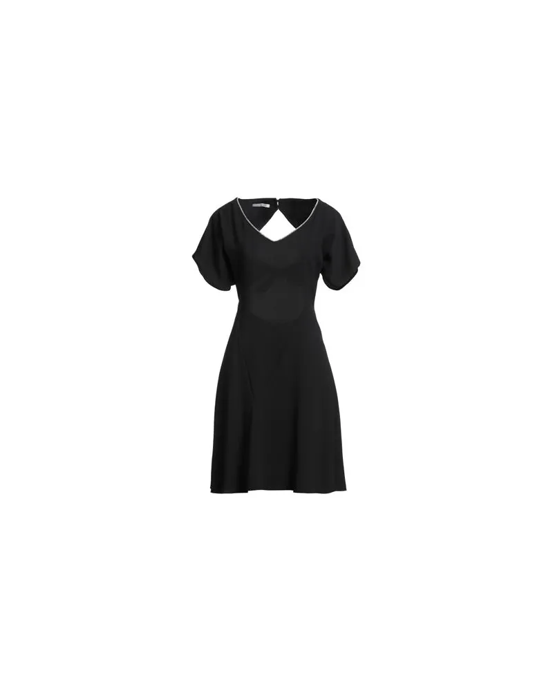 Biancoghiaccio KLEIDER - Midi-Kleiderauf YOOX.COM Schwarz