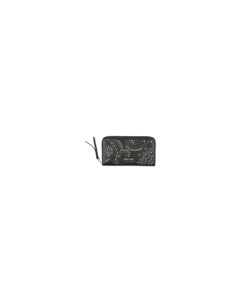 Versace Jeans Kleinlederwaren - Brieftaschenauf YOOX.COM Schwarz