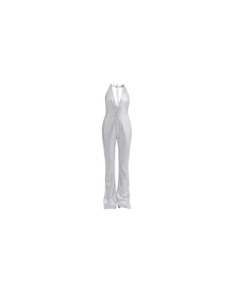 Balmain OVERALLS - Jumpsuitsauf YOOX.COM Silber