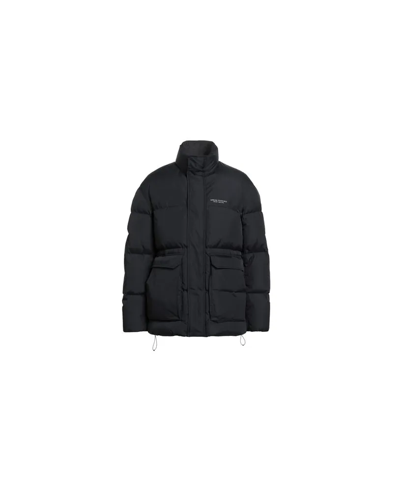 Armani Exchange JACKEN & MÄNTEL - Pufferjacken & Daunenjackenauf YOOX.COM Nachtblau