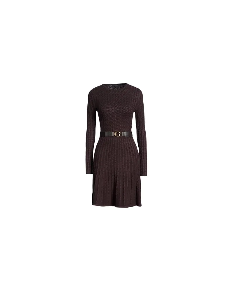 Guess KLEIDER - Mini-Kleiderauf YOOX.COM Dunkelbraun