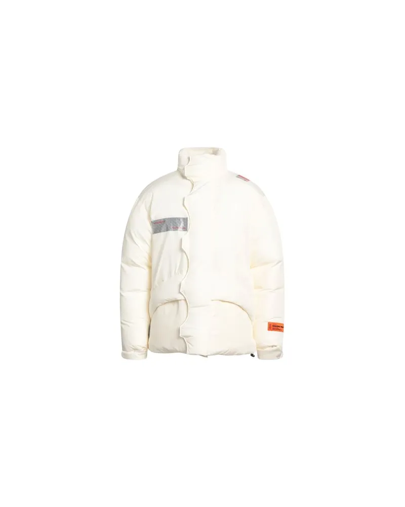 Heron Preston JACKEN & MÄNTEL - Pufferjacken & Daunenjackenauf YOOX.COM Elfenbein