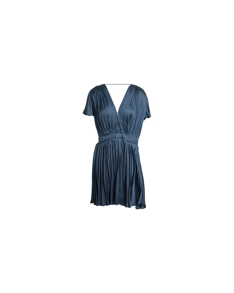 Maje KLEIDER - Mini-Kleiderauf YOOX.COM Marineblau